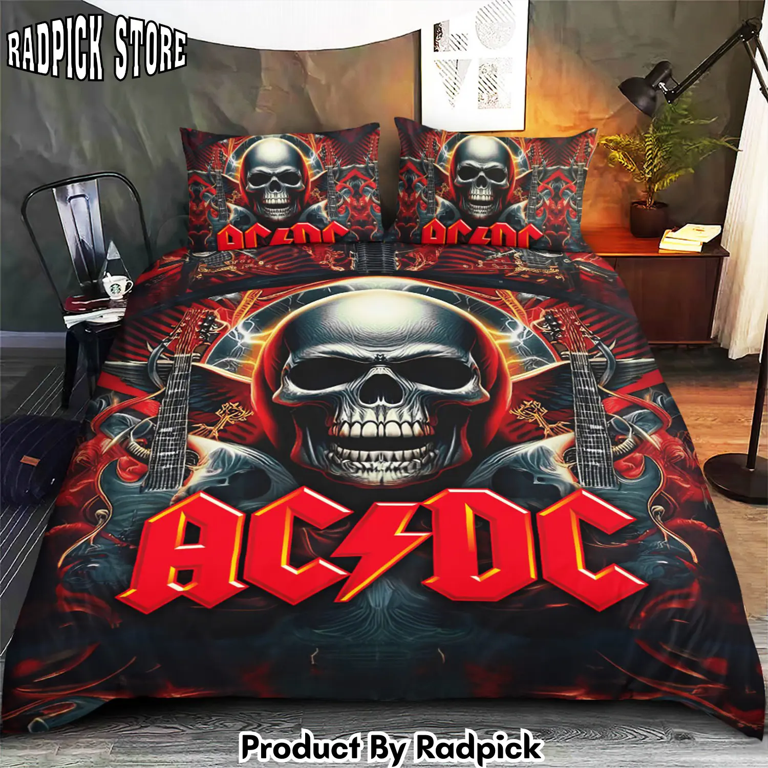 Radpick acdc bedding set anhnv 3433 rp3278908